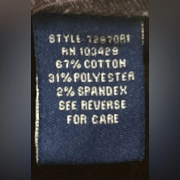 Trademark Chocolate Brown Straight Leg Pants Size 16 - Picture 5 of 5